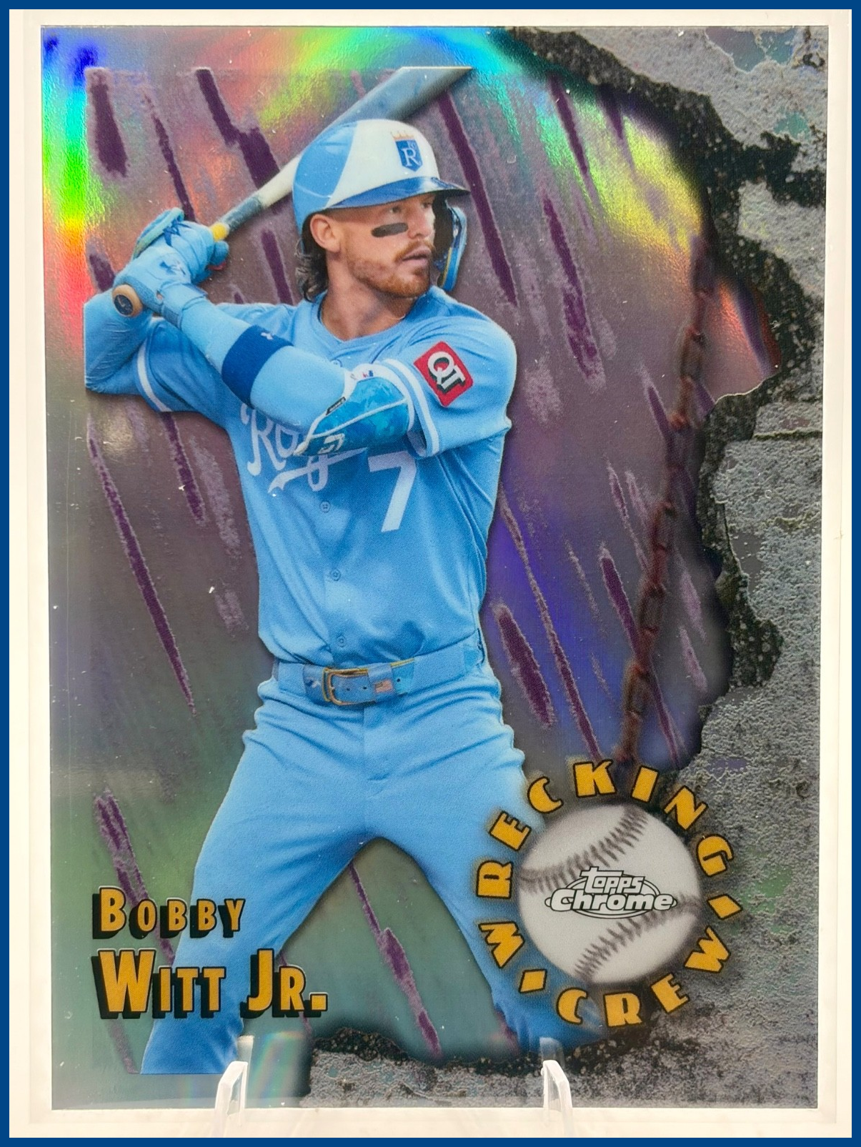 2026 Topps Chrome Wrecking Crew Bobby Witt Jr. #WC-21