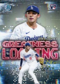 2025 Bowman Greatness Loading Roki Sasaki #GL-23