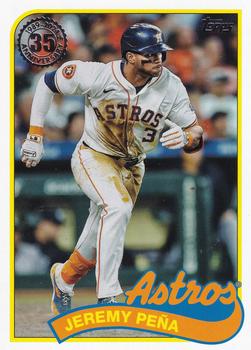 Jeremy Pena 2024 Topps Update 1989 Topps Baseball 35th Anniversary #89US-17