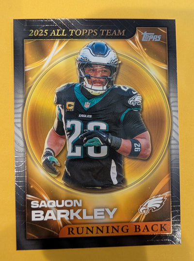 2026 Topps Football Saquon Barkley 2025 All Topps Team #25ATT-19