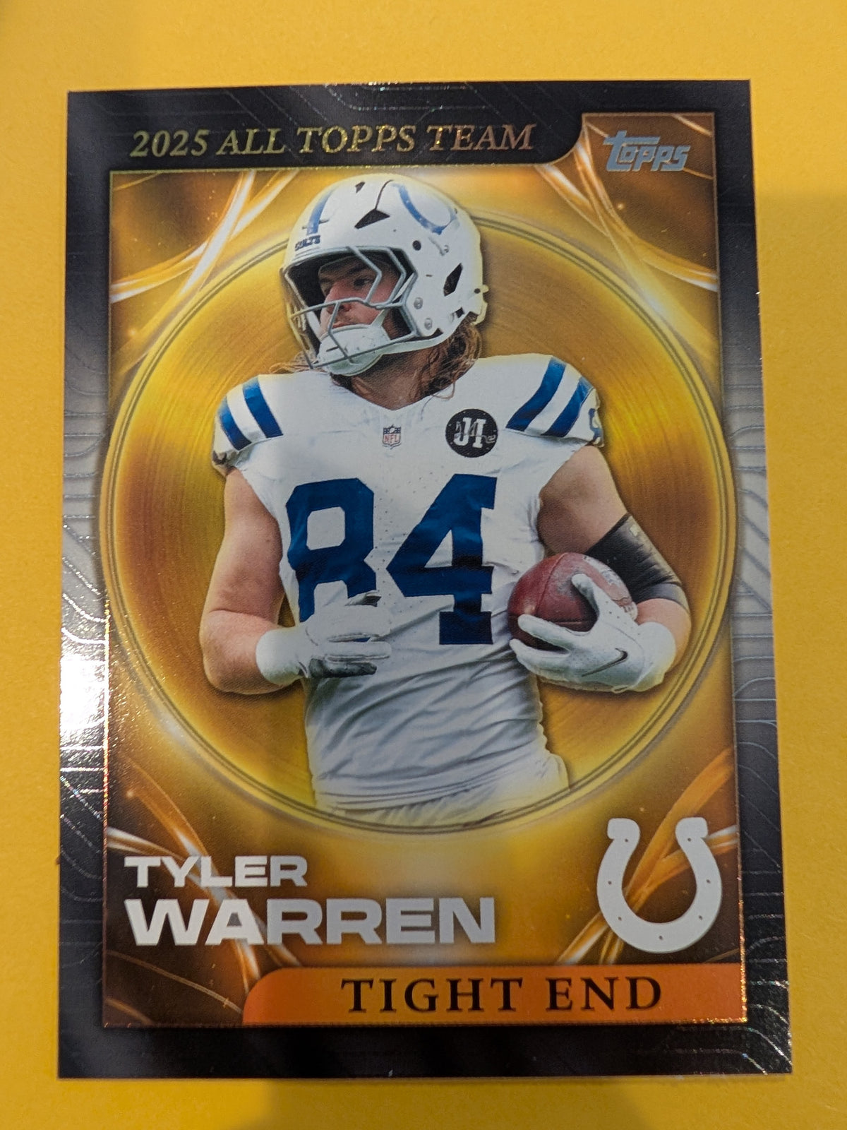 2026 Topps Football Tyler Warren 2025 All Topps Team #25ATT-2