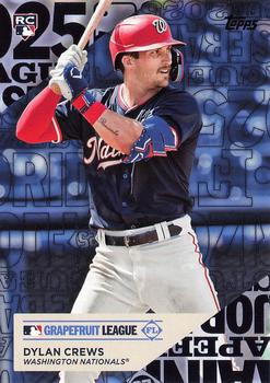 2025 Topps Series 1 Training Grounds Dylan Crews #TG-20