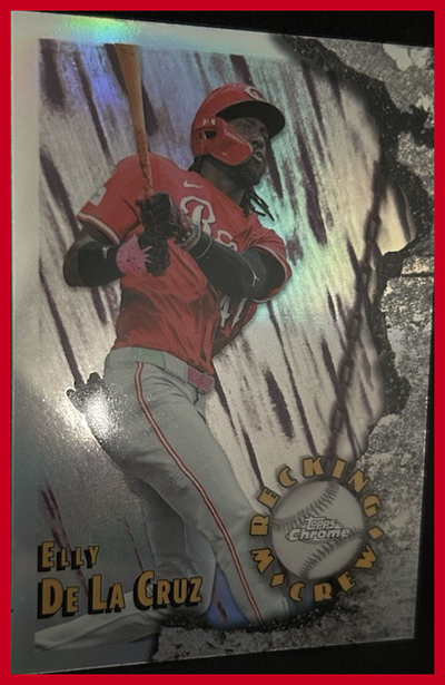 2026 Topps Chrome Wrecking Crew Elly De La Cruz #WC-22