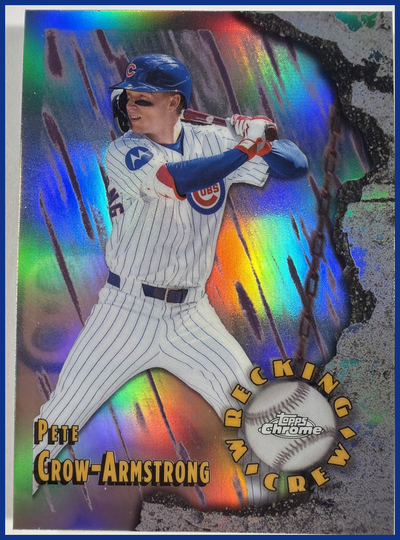 2026 Topps Chrome Wrecking Crew Pete Crow-Armstrong #WC-7