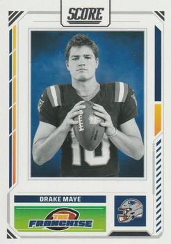 2025 Score The Franchise Drake Maye #22