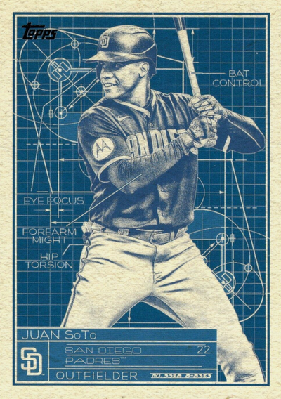 2024 Topps Series 1 Superstar Blueprint Juan Soto #SB-9