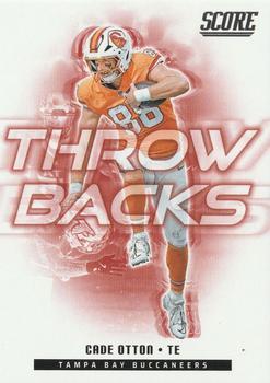 2025 Score Throwbacks Cade Otton #19