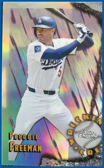 2026 Topps Chrome Wrecking Crew Freddie Freeman #WC-13