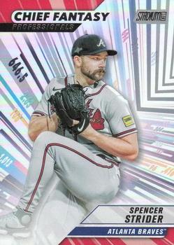 2024 Topps Stadium Club Chief Fantasy Professionals Spencer Strider #CFPRO-13 - Atlanta Braves