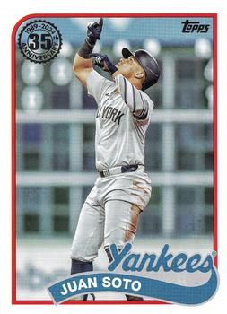 Juan Soto 2024 Topps Update 1989 Topps Baseball 35th Anniversary #89US-31