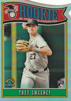 2025 Bowman Rookie of the Year Favorites Trey Sweeney #ROY-12