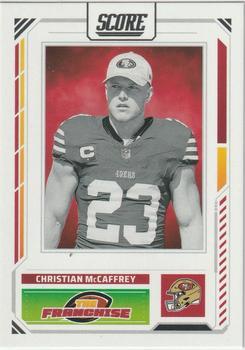 2025 Score The Franchise Christian McCaffrey #28
