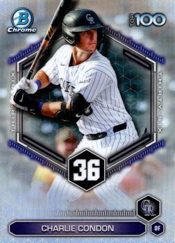 2026 Bowman Bowman Scouts' Top 100 Charlie Condon #BTP-36