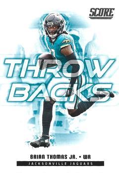 2025 Score Throwbacks Brian Thomas Jr. #8