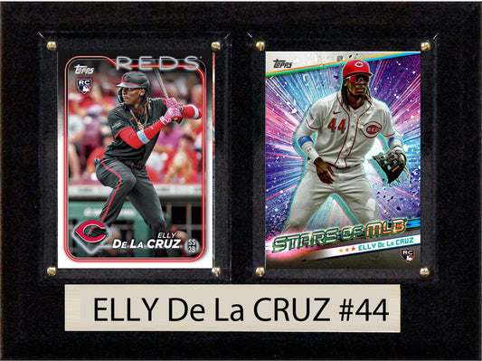 Elly De La Cruz Cincinnati Reds 2024 Card Plaque 6x8