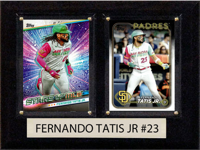 Fernando Tatis Jr San Diego Padres 2024 Topps Card Plaque 6x8