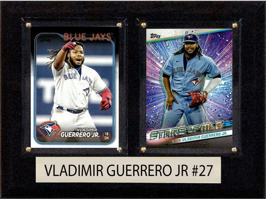 Vladimir Guerrero Jr Toronto Blue Jays 2024 Topps Card Plaque 6x8