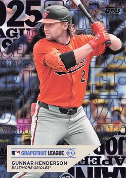 2025 Topps Series 1 Training Grounds Gunnar Henderson #TG-12