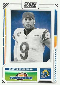 2025 Score The Franchise Matthew Stafford #19