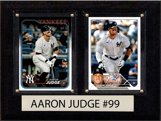 Aaron Judge New York Yankees 2024 Topps Card Plaque 6x8