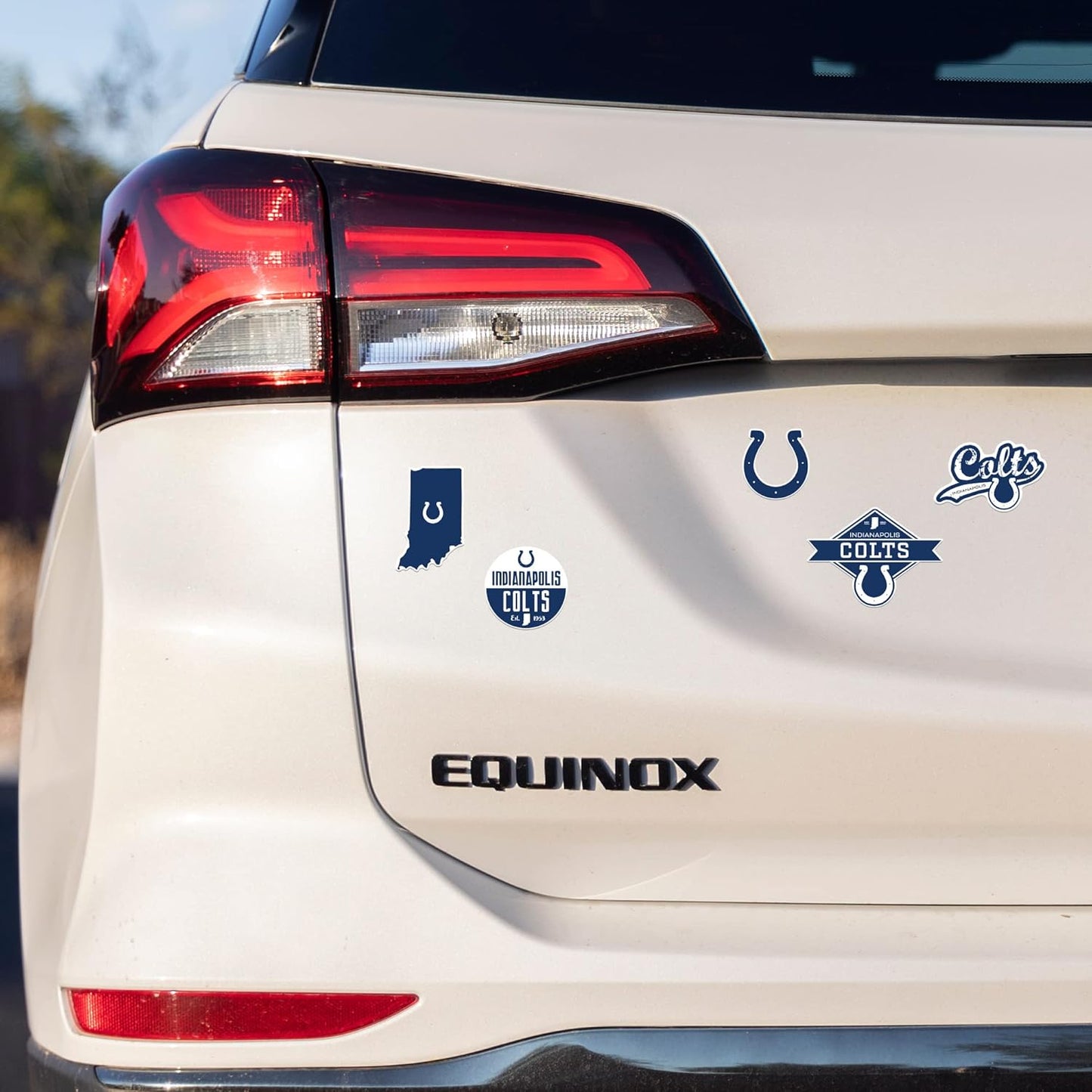 NFL 5-Pc Sticker Sheet - All Football Teams - Rico Industries - Car Wall Decal - PERFECT GIFT