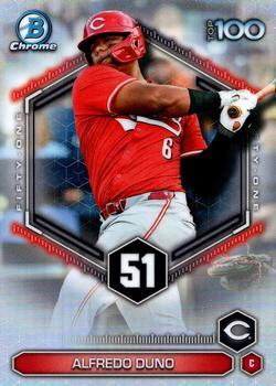 2026 Bowman Bowman Scouts' Top 100 Alfredo Duno #BTP-51
