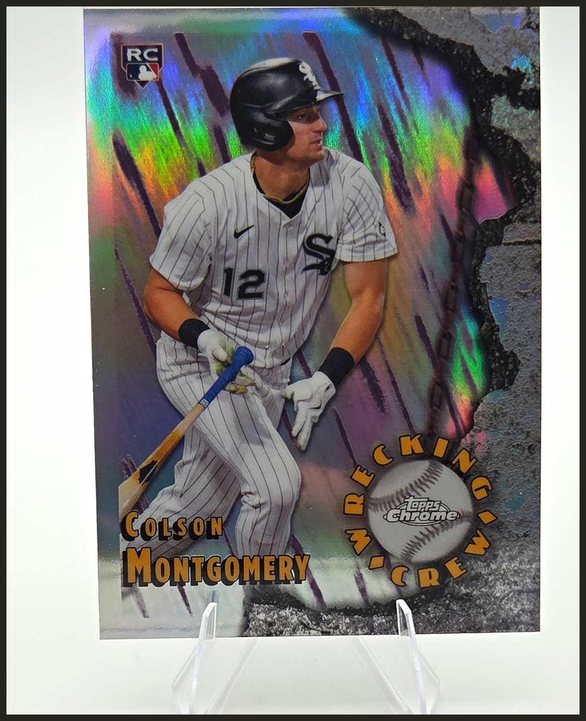 2026 Topps Chrome Wrecking Crew Colson Montgomery #WC-23