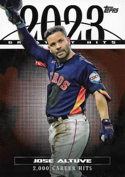 2024 Topps Series 1 2023 Greatest Hits Jose Altuve #23GH-19