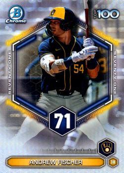 2026 Bowman Bowman Scouts' Top 100 Andrew Fischer #BTP-71