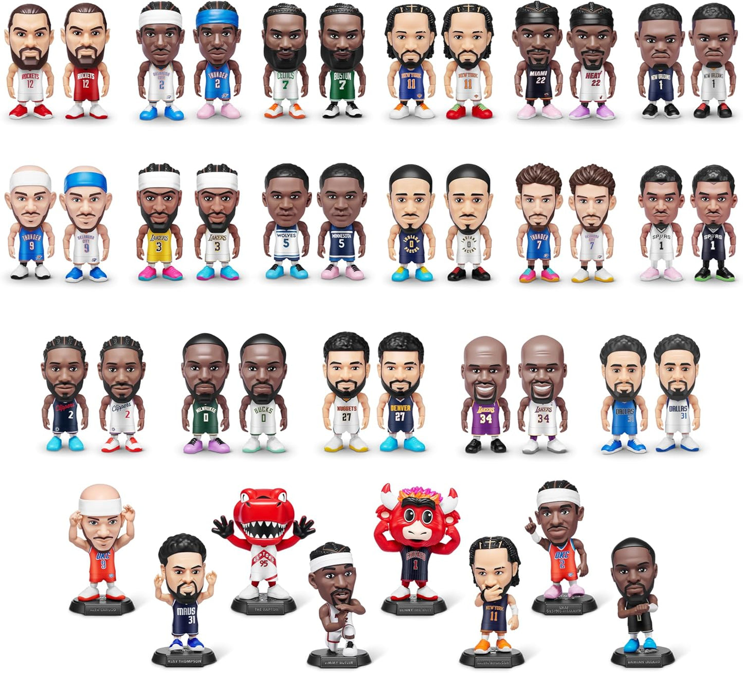 NBA Ballers Series 2 by ZURU - 2 Capsules - NBA Collectible, Surprise Unboxing Basketball Collectible Sports Toy for Boys, Ages 3 and up