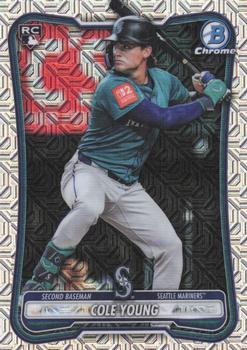 2026 Bowman Mega Box Mojo Refractor Cole Young #78