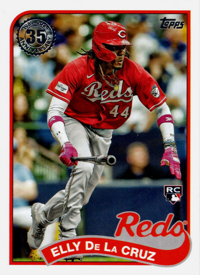 2024 Topps Series 1 1989 Topps Baseball Elly De La Cruz #89B-69