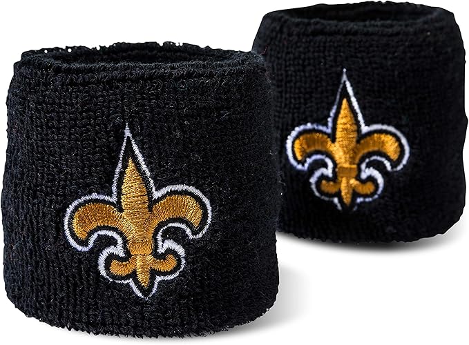 Franklin Sports NFL Football Team Logo Wristbands - Pair of Youth Wristbands for Costumes and Uniforms