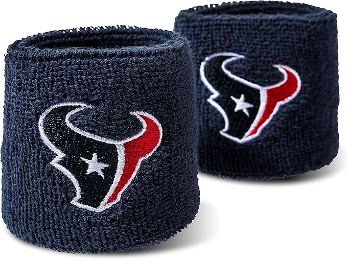 Franklin Sports NFL Football Team Logo Wristbands - Pair of Youth Wristbands for Costumes and Uniforms