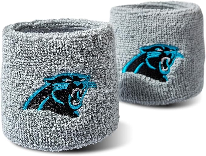 Franklin Sports NFL Football Team Logo Wristbands - Pair of Youth Wristbands for Costumes and Uniforms