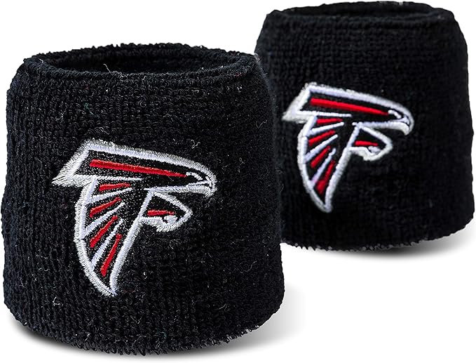 Franklin Sports NFL Football Team Logo Wristbands - Pair of Youth Wristbands for Costumes and Uniforms