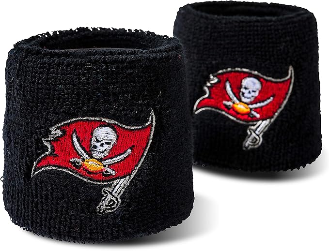Franklin Sports NFL Football Team Logo Wristbands - Pair of Youth Wristbands for Costumes and Uniforms