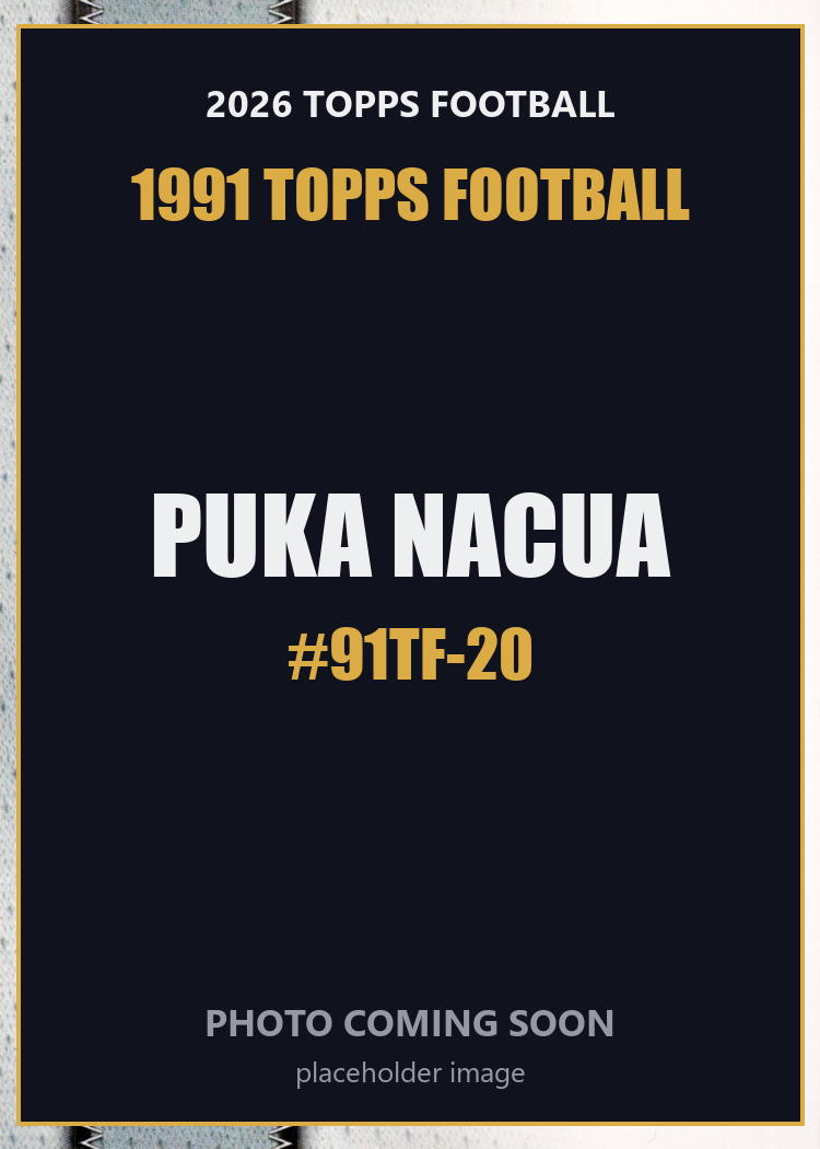 2026 Topps Football Puka Nacua 1991 Topps Football #91TF-20