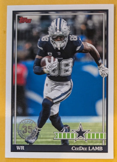 2026 Topps Football CeeDee Lamb 1991 Topps Football #91TF-29