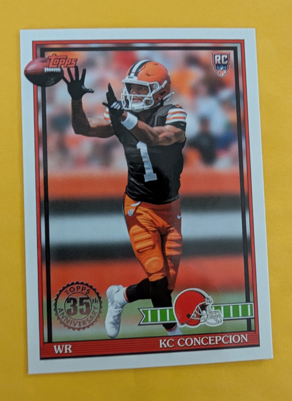 2026 Topps Football KC Concepcion 1991 Topps Rookies #91TR-23