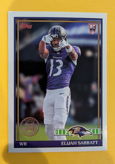 2026 Topps Football Elijah Sarratt 1991 Topps Rookies #91TR-29