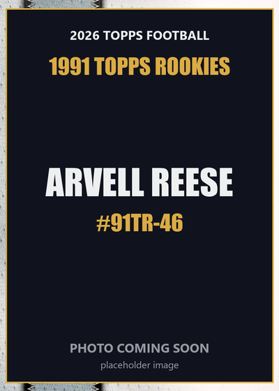 2026 Topps Football Arvell Reese 1991 Topps Rookies #91TR-46