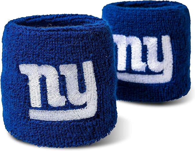 Franklin Sports NFL Football Team Logo Wristbands - Pair of Youth Wristbands for Costumes and Uniforms