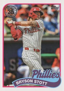 Bryson Stott 2024 Topps Update 1989 Topps Baseball 35th Anniversary #89US-25