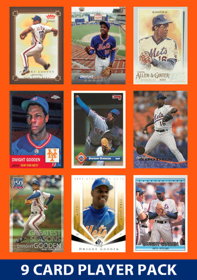 Dwight Gooden Doc New York Mets 9 Card Legend Pack 2025 2024 Topps Bowman 1980s 1990s