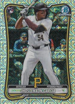 2026 Bowman Mega Box Mojo Refractor Jhostynxon Garcia #12