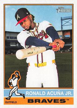 2025 Topps Heritage Baseball Team Set 14 Cards Atlanta Braves Ronald Acuna Jr Olson