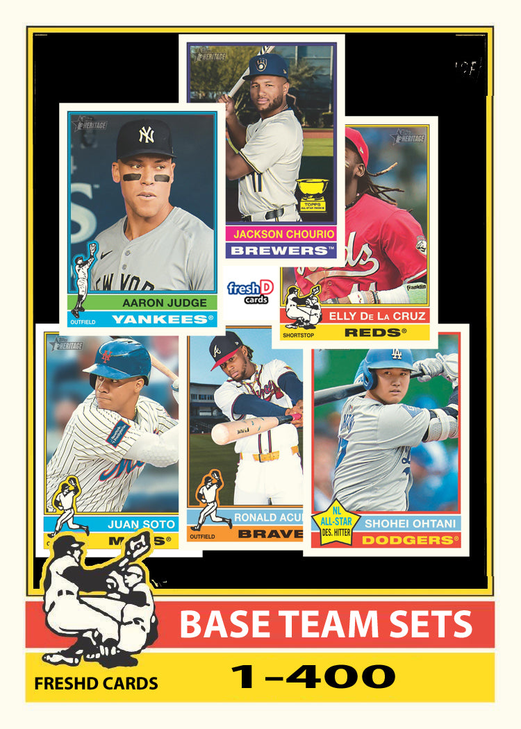 2025 Topps Heritage Baseball Team Set 13 Cards Cincinnati Reds Elly De La Cruz