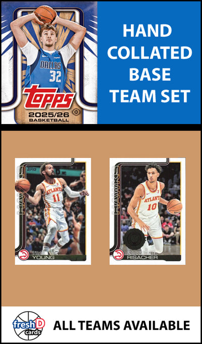 2025-26 Topps NBA Flagship Team Set Atlanta Hawks