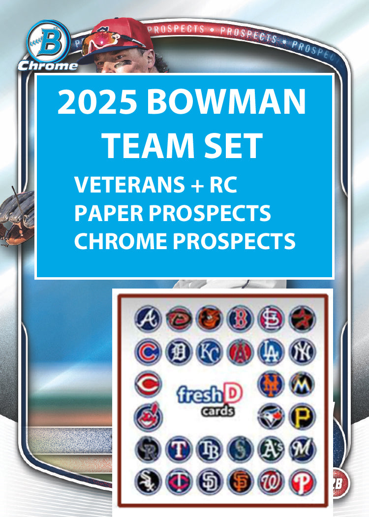 2025 BOWMAN Chrome + Paper Prospects Team Set BCP LA Angels Mike Trout Christian Moore (Copy)